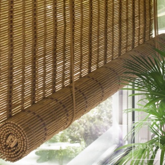 рулонные бамбуковые шторы
